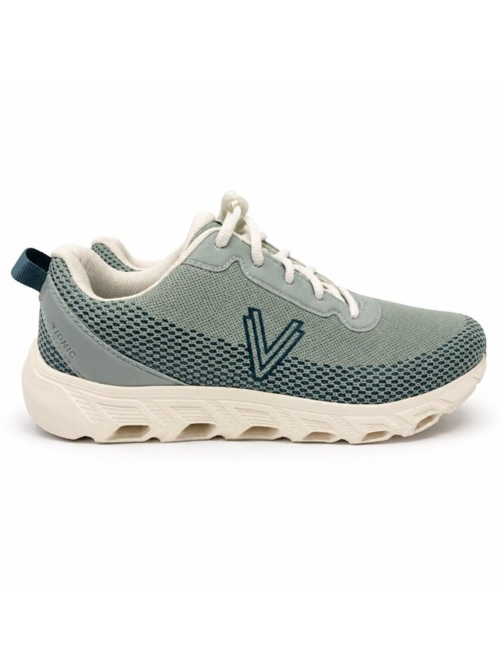 Vionic Priscilla Supportive Womens 8M Iceberg Green Mesh Orthotic Walking Shoes - Picture 5 of 9